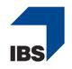 Logo mit blauem Pfeil nach oben und schwarzem Text "IBS".