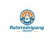 Logo von Rohrreinigung Steinert mit Schraubenschlüsseln und Zahnrad in Blau und Orange.