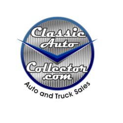 Logo for ClassicAutoCollector.com featuring a vintage car theme.