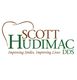 Logo of Scott Hudimac DDS with a tooth outline and the text "Improving Smiles, Improving Lives."