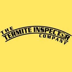 Logo: The Termite Inspector Company in black on a yellow background.