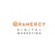 Gramercy Digital Marketing logo with orange text on a white background.