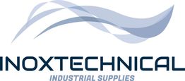Logo de Inoxtechnical con ondas y texto "Industrial Supplies".