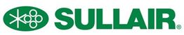 Sullair logo with green text and a stylized design on a white background.