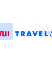 Logos von TUI und TravelStar in Rot und Blau auf weißem Hintergrund.