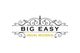 Ornate "Big Easy Iron Works" logo with decorative black scrollwork and gold lettering.
