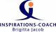 Logo mit stilisierter Figur und Text "Inspirations-Coach Brigitta Jacob".