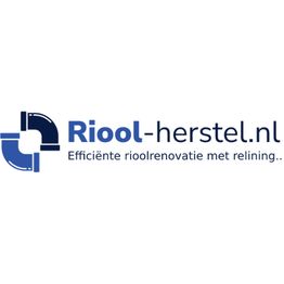Logo van Riool-herstel.nl met slogan: Efficiënte rioolrenovatie met relining.