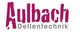 Logo mit rotem Text "Aulbach" und grauem Text "Dellentechnik" auf weißem Hintergrund.