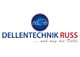 Logo mit Auto-Symbol und Text: "Dellentechnik Russ ... und weg die Delle".