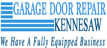 Logo with "Garage Door Repair" and "Service & Installation" in blue text.
