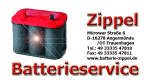 Zippel Batterieservice mit rotem Akku, Adresse und Kontaktdaten in Ahrensfelde.