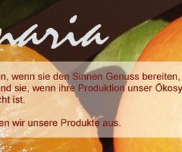 Philosophie für den Bereich Culinaria unseres Online-Shops