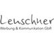 Logo der Firma "Leuschner Werbung & Kommunikation GbR" in grauer Schrift auf weißem Hintergrund.