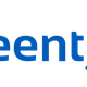 Logo van Steentjes ICT met blauwe en oranje tekst en een gestileerde "S" als symbool.