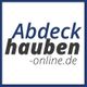 Textlogo: "Abdeckhauben-online.de" auf weißem Hintergrund.