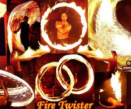 FIRE TWISTER Feuerkünstler Feuerspucker Feuerschlucker Feuershow Feuerartistik Feuertanz Feuerperfor