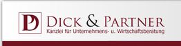 Logo von Dick & Partner, Kanzlei für Unternehmens- und Wirtschaftsberatung.