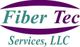 Logo of Fiber Tec Services, LLC with purple arcs and green and purple text.