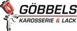 Logo von Göbbels Karosserie & Lack mit roter Lackierpistole.