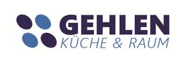 Logo von Gehlen Küche & Raum mit blauen und violetten Elementen.