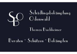 Logo Schädlingsbekämpfung Odenwald, Thomas Buchheimer: Beraten, Schützen, Bekämpfen.