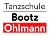 Logo mit Text: "Tanzschule Bootz Ohlmann". "Bootz" in Schwarz, "Ohlmann" in Rot.