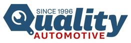 Logo reading "Since 1996 Quality Automotive" with wrench in the Q.