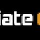"Wit en oranje logo met de tekst 'Immediate Edge' op een zwarte achtergrond."