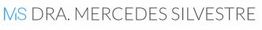 Texto en la imagen: MS DRA. MERCEDES SILVESTRE, con "MS" en color azul.