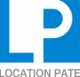 Blaues Logo mit weißem "L" und "P" und Text: "LOCATION PATENT" darunter.