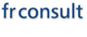 Logo mit dem Text "fr consult" in blauer Schrift auf weißem Hintergrund.
