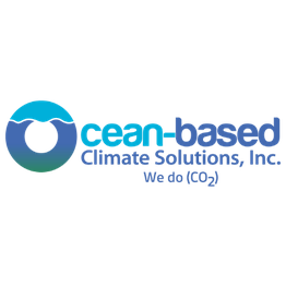 Logo of Ocean-based Climate Solutions, Inc. with the text "We do {CO₂}".