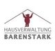 Logo der Hausverwaltung Bärenstark mit einem Bären unter einem stilisierten Dach.