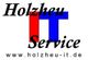 Logo von Holzheu IT Service mit Website www.holzheu-it.de in schwarz, rot und blau.