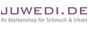 Logo von Juwedi.de, mit dem Text: "Ihr Markenshop für Schmuck & Uhren".