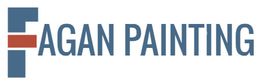 Logo reading "Fagan Painting" with a stylized "F" in blue and a red horizontal line.