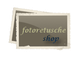 Zwei überlappende, braune Fotos mit Text: "fotoretusche shop".