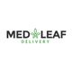 Med Leaf Delivery logo with a green leaf icon between "Med" and "Leaf."
