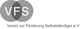 Zwei überlappende Kreise mit "VFS", darunter "Verein zur Förderung Selbstständiger e.V."