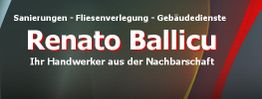 Renato Ballicu: Handwerker für Sanierungen, Fliesenverlegung und Gebäudedienste aus der Nachbarschaft.