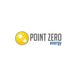 Point Zero Energy logo with a sun icon on the left side.