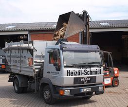 Verladung des Holzes