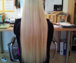 günstige Haarverlängerung mit Echthaarextensions