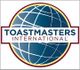 Logo von Toastmasters International, zeigt eine stilisierte Weltkugel im Hintergrund.