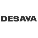 Textlogo mit dem Wort "DESAVA" in schwarzer Schrift auf weißem Hintergrund.