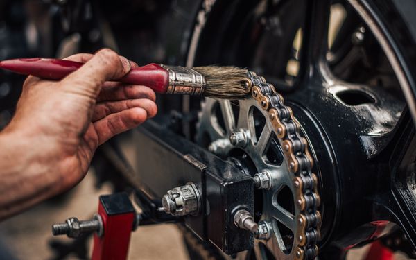 Wartung Pflege Motorrad