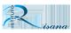 Logo con la scritta "Istituto Risana" in blu su sfondo bianco.