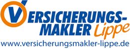 Logo von Versicherungsmakler Lippe mit Website: www.versicherungsmakler-lippe.de.