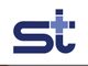 Blue and grey "St" logo with a cross integrated into the "t" against a white background.